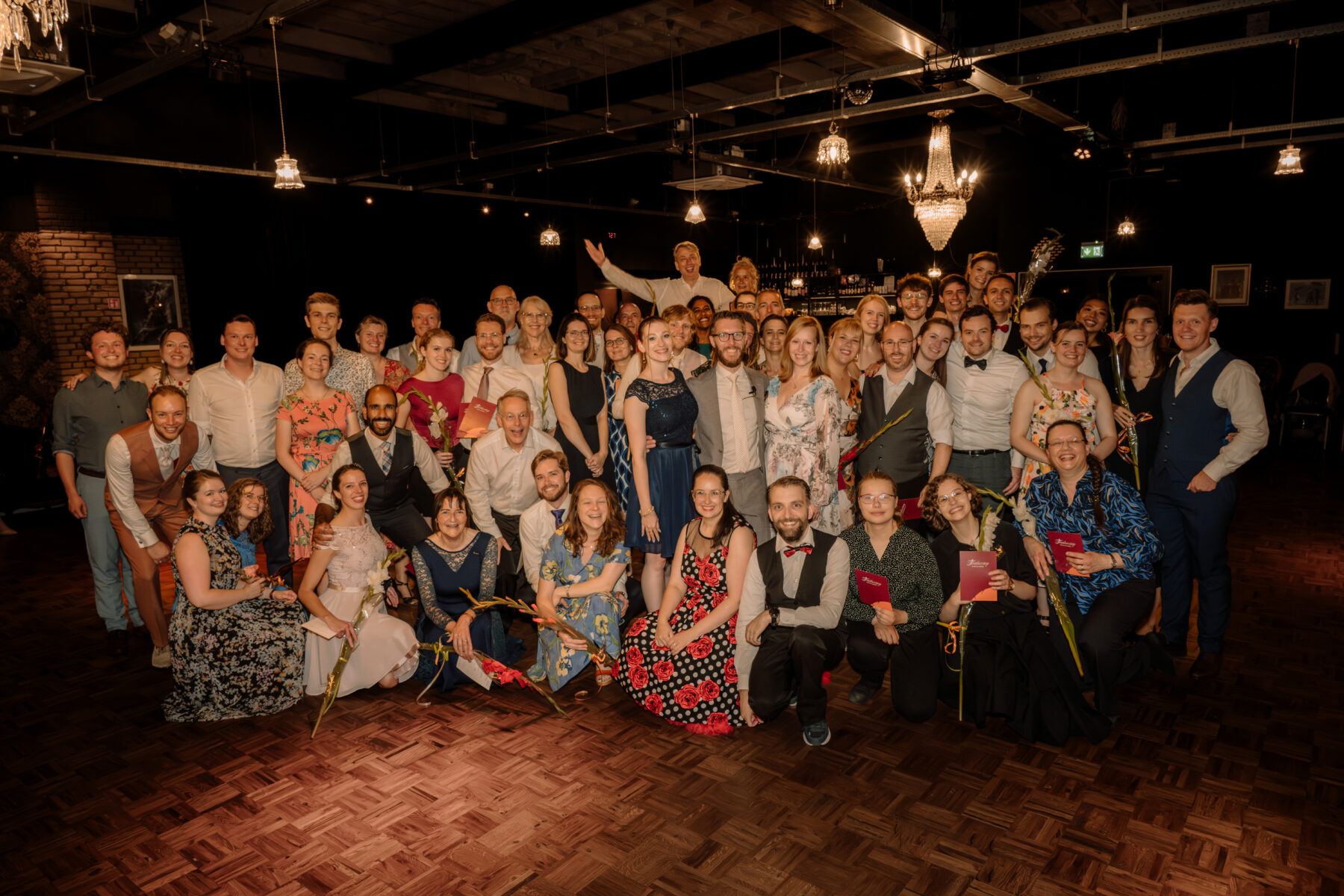 Home 19 Groepsfoto docententeam dansschool Featherstep